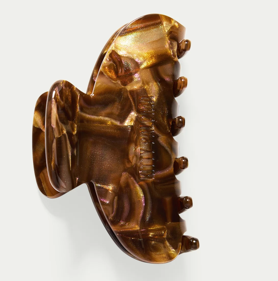 Midi Sculptural Claw - Cognac