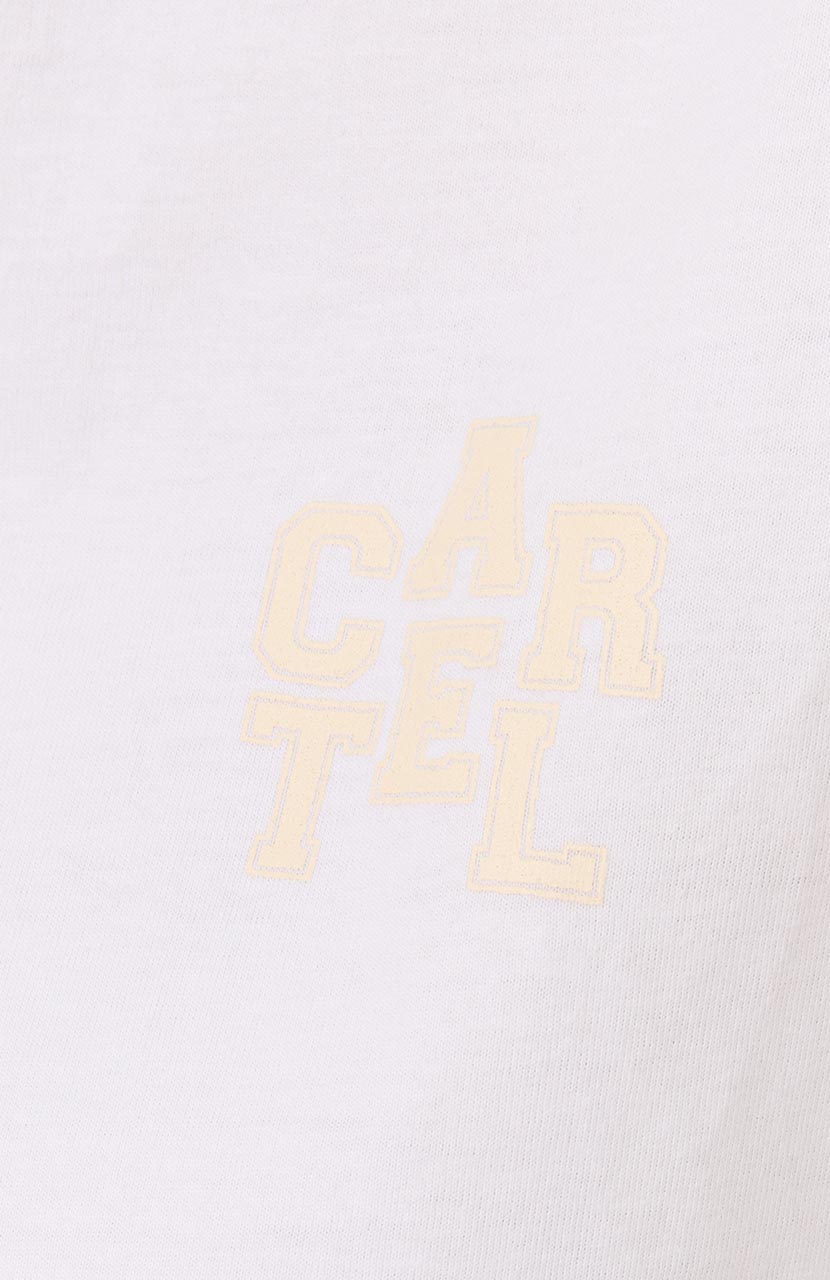 Sophie Tee - White/Sand Logo