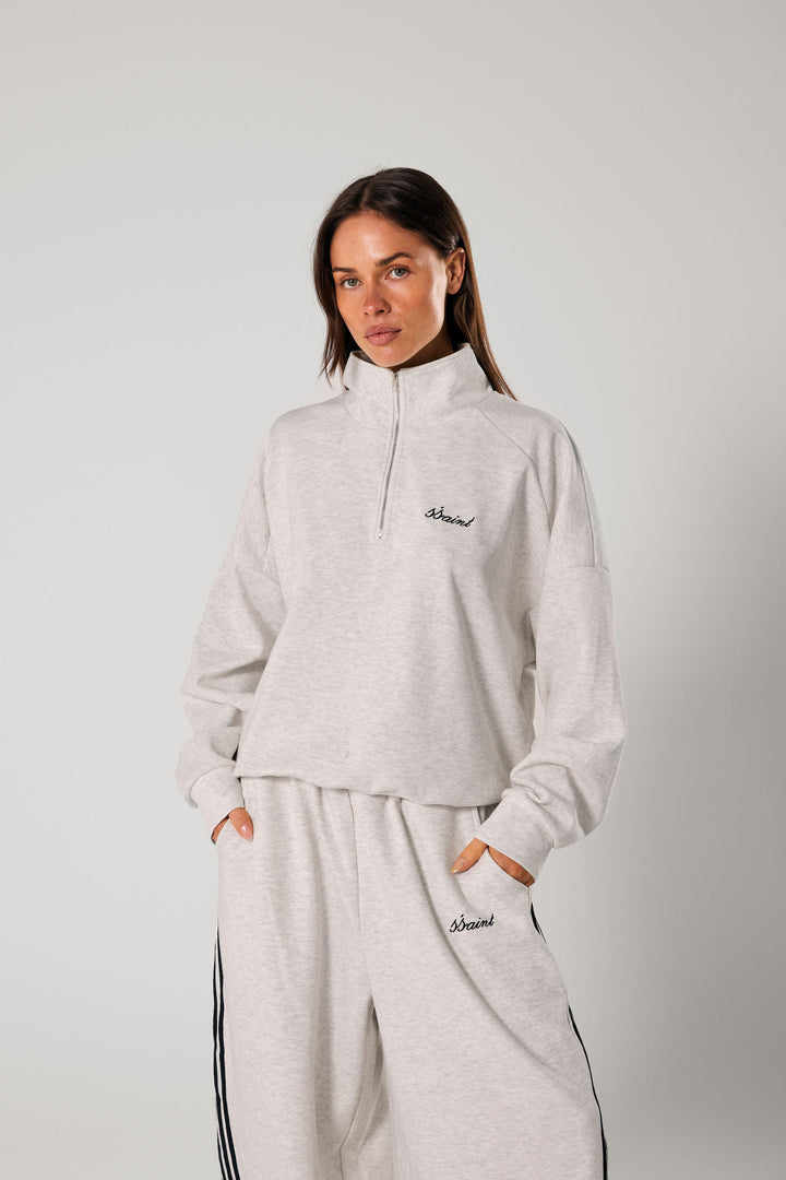 Zip Jumper - Grey