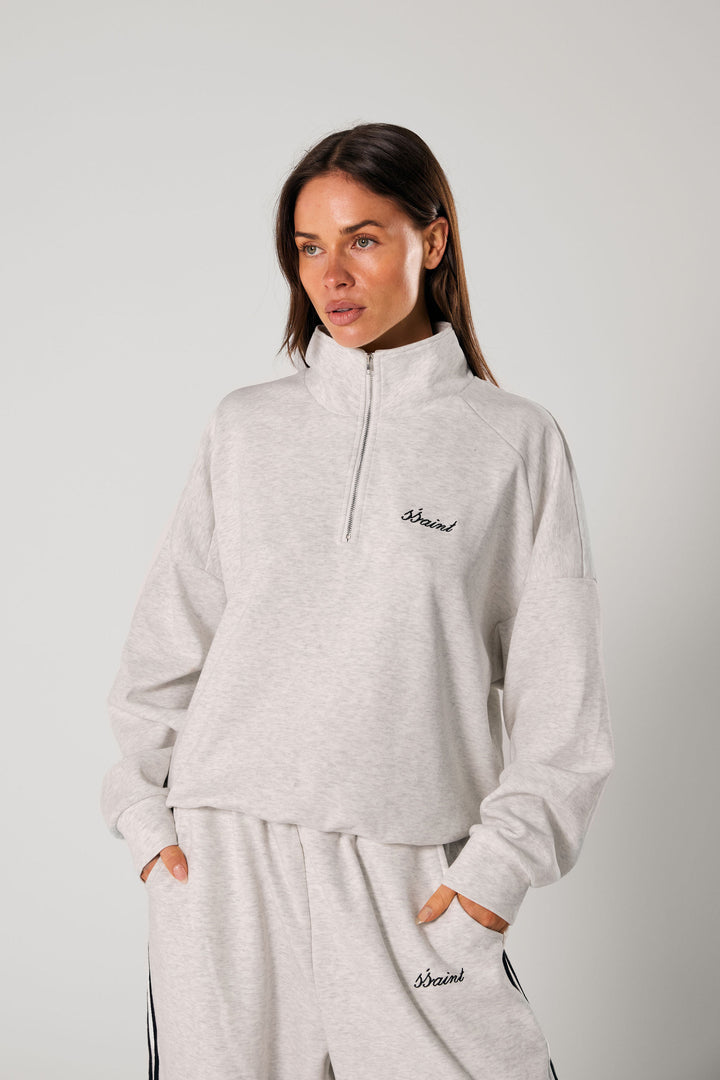 Zip Jumper - Grey