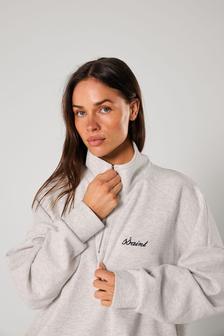 Zip Jumper - Grey