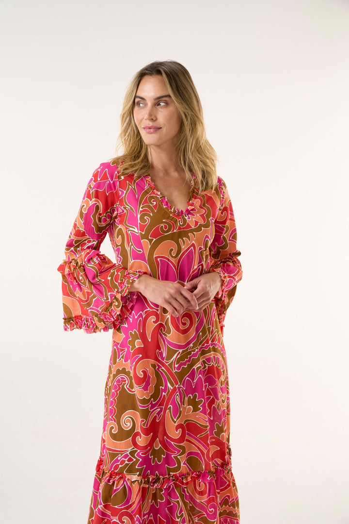 Long Indi - St Georges Coral Cotton