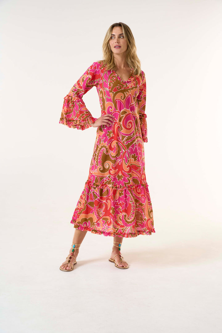 Long Indi - St Georges Coral Cotton