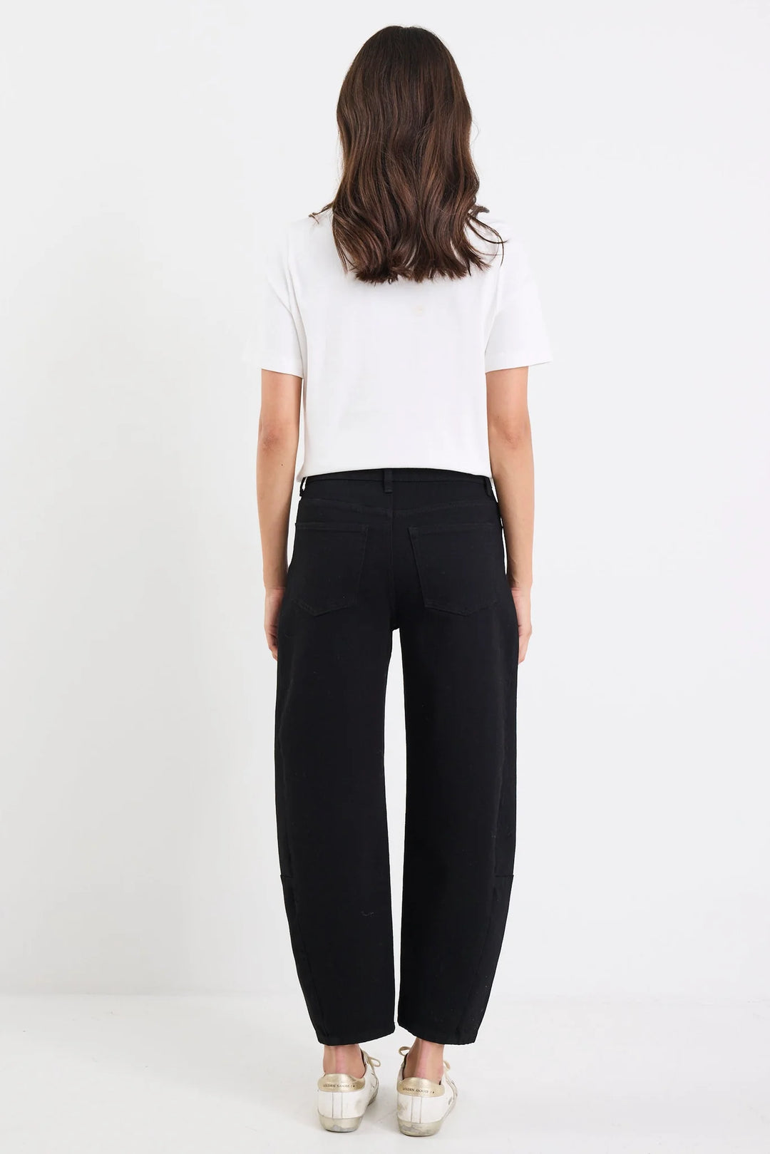 Graduate Black Stretch Barrel Jean