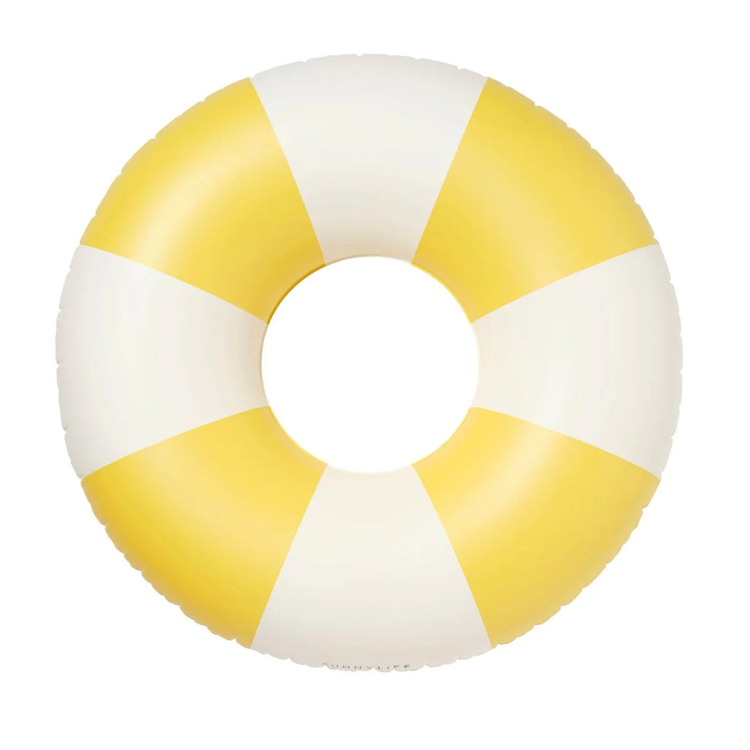 Yellow Stripe Pool Ring 