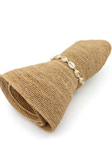 Hali - Raffia - Natural/Puka Shell