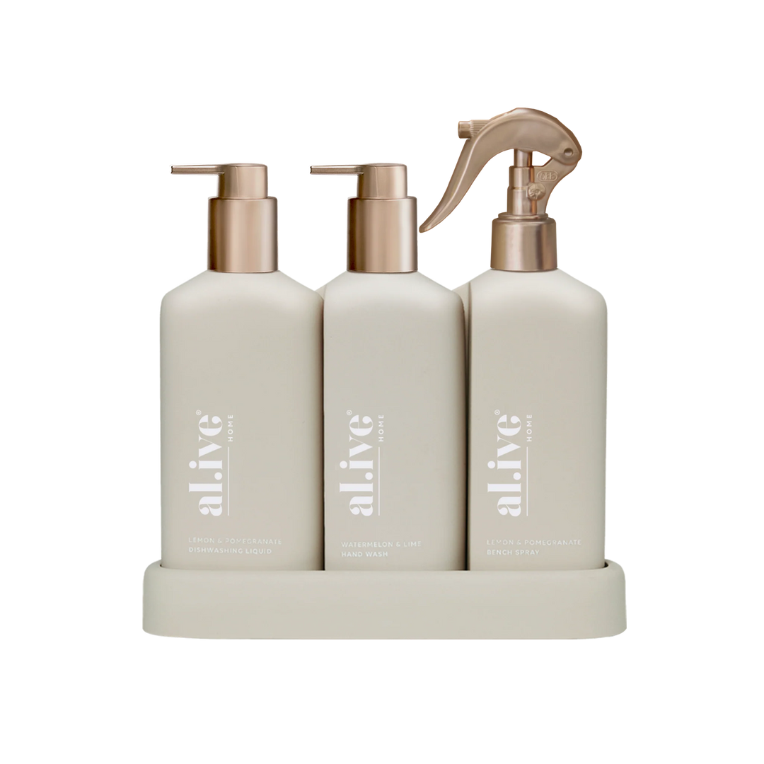 Alive  Stone Kitchen Trio Bronze Edition- Lemon and Pomegranate