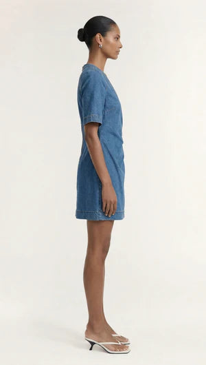 Ari Wrap Denim Dress