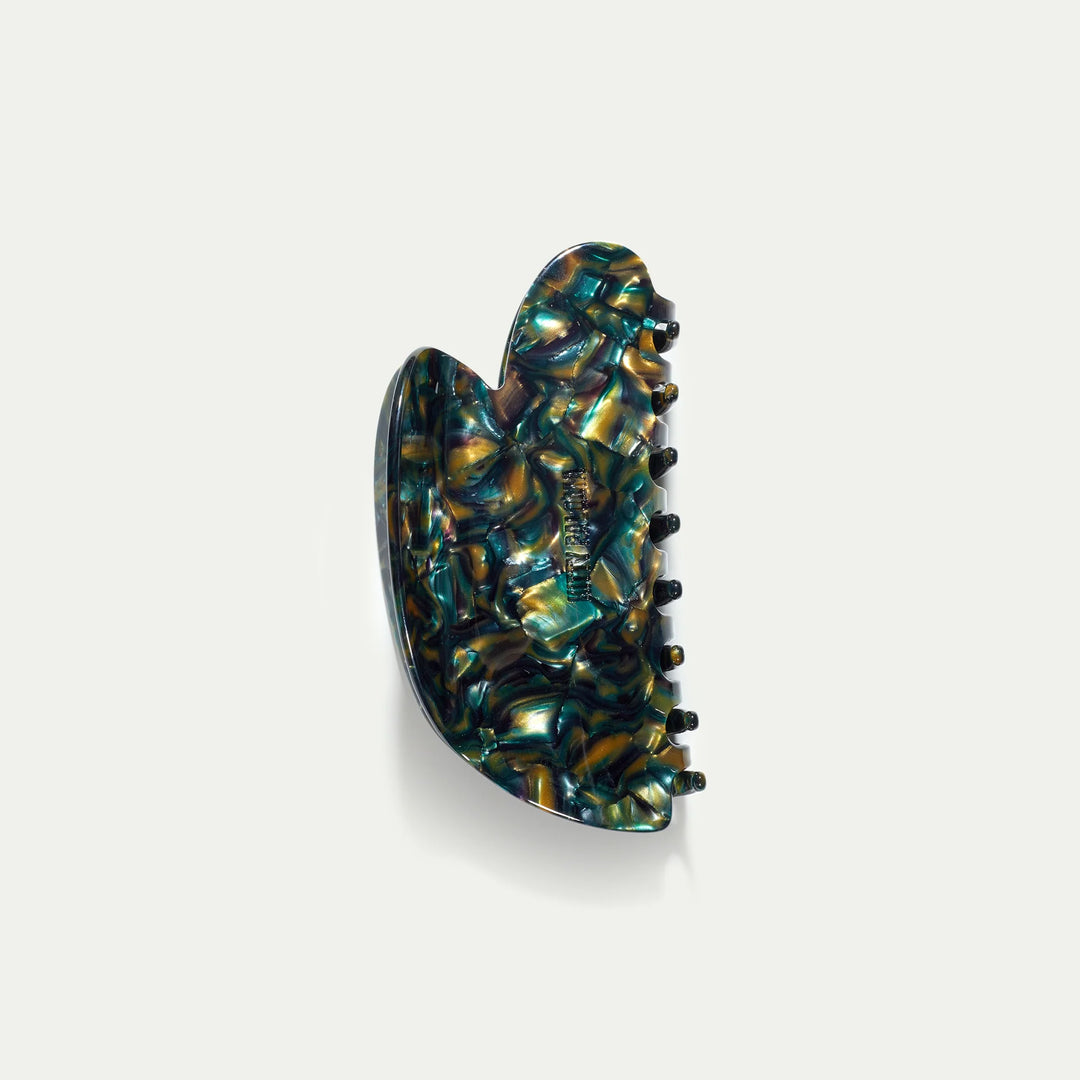 Ultra Sculptural Claw - Green Tortoiseshell