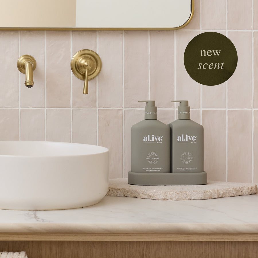 Alive Wash & Lotion Duo- Willow Gum & Lemon Myrtle