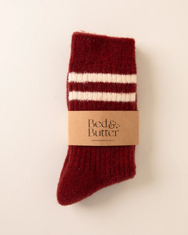 The Comfiest Socks - Cherry Cola