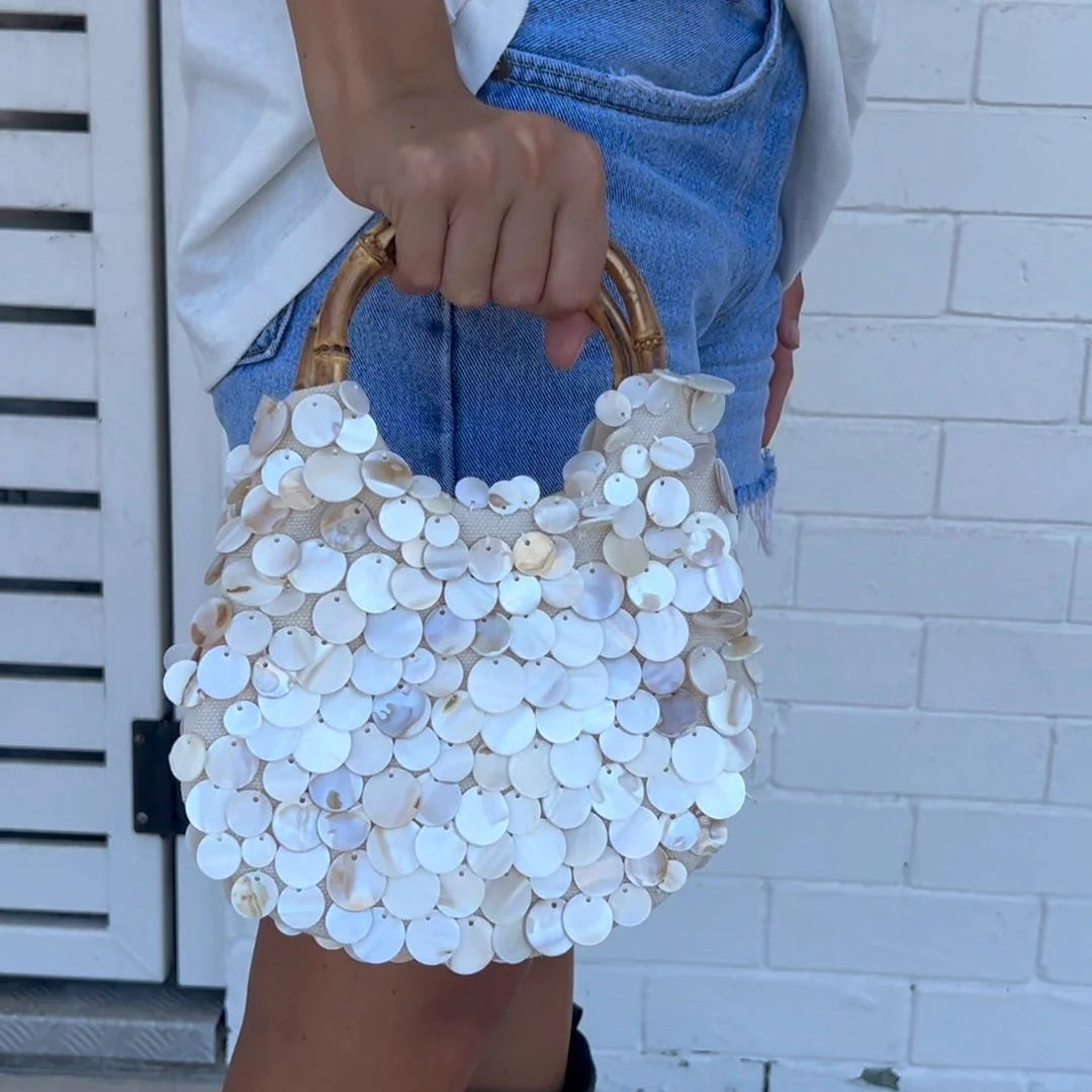 The Almalfi Peal Bamboo Bag