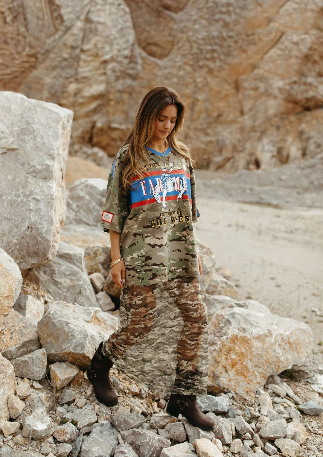 Camo Lace Skirt