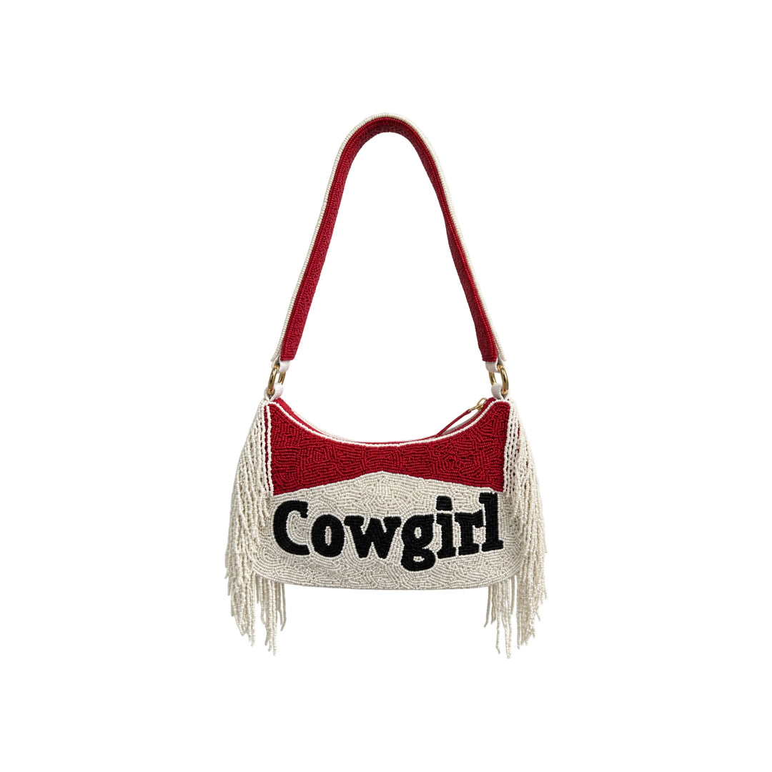 Cowgirl Tassel Beaded Bag