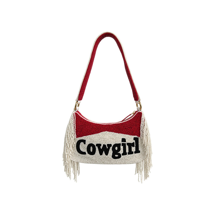 Cowgirl Tassel Beaded Bag
