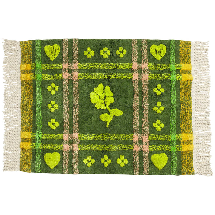 Josephine Bath Mat - Hunter Green