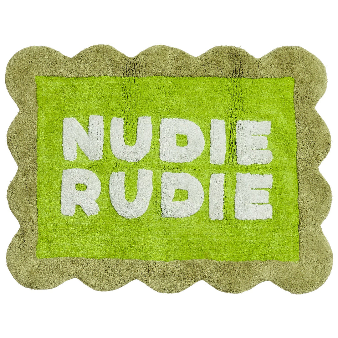 Romy Nudie Bath Mat - Cactus Green