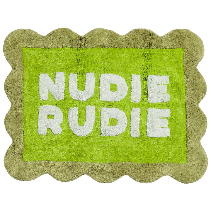 Romy Nudie Bath Mat - Cactus Green
