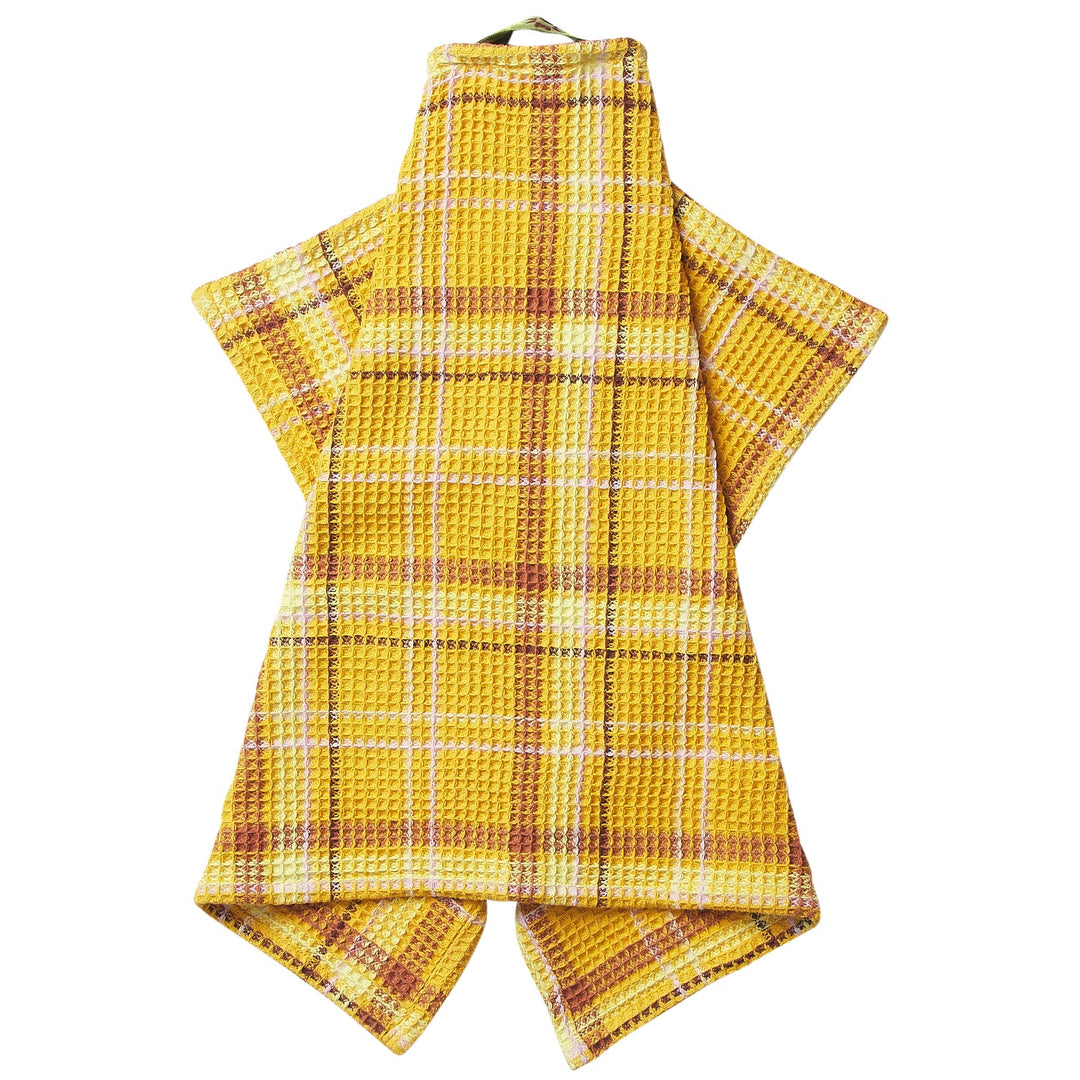 Frances Waffle Tea Towel