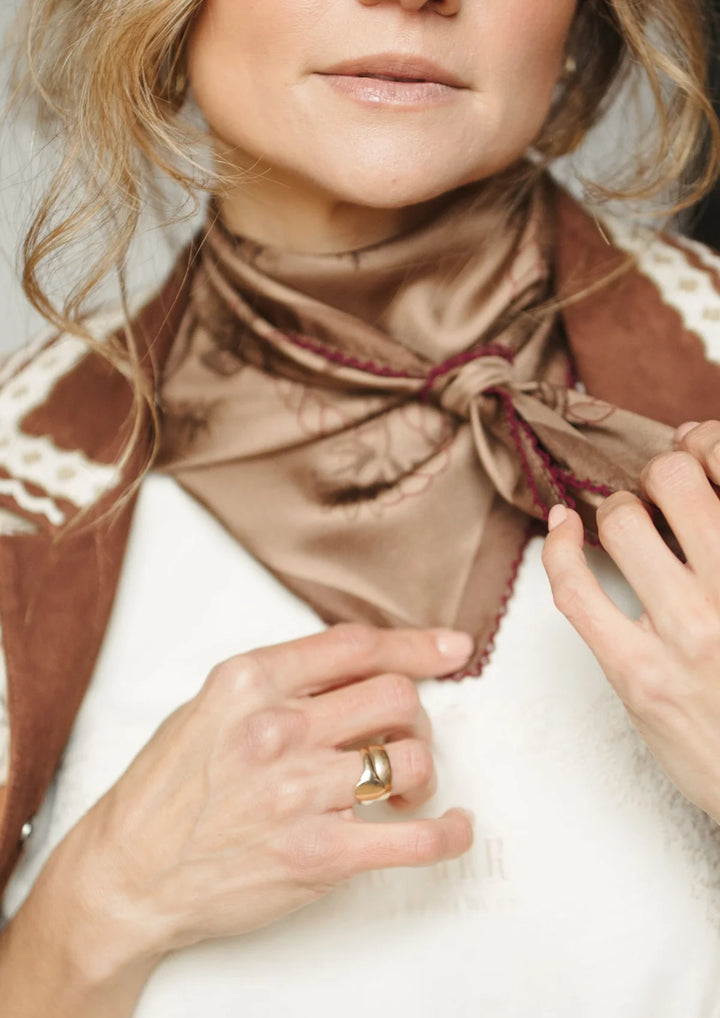 Darlin Bandana Silk Scarf