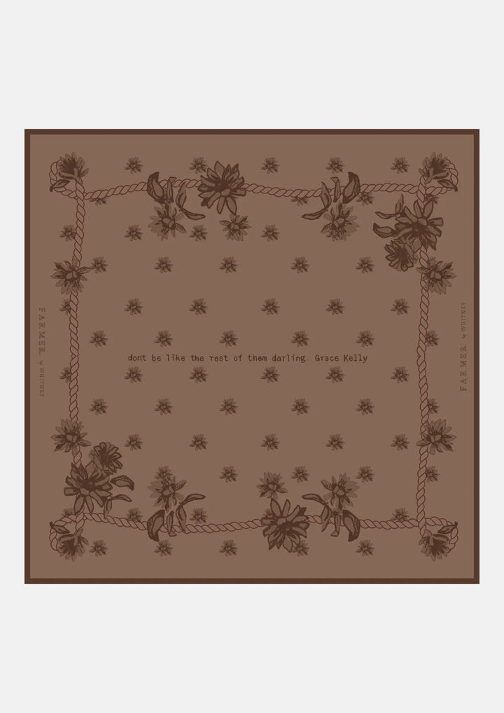 Darlin Bandana Silk Scarf