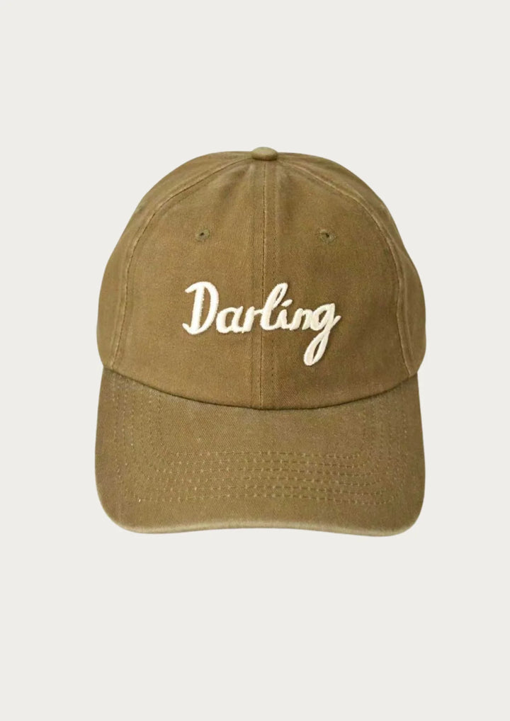 Vintage Wash Darling Cap - Khaki