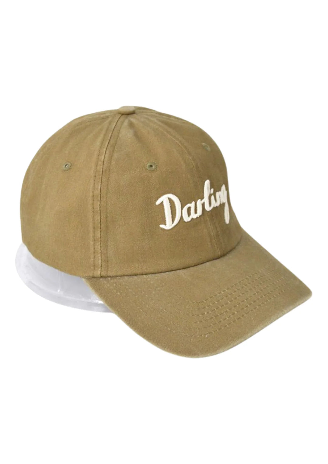 Vintage Wash Darling Cap - Khaki