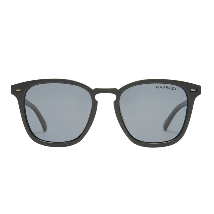 Le Specs Big Deal Sunglasses in Matte Black