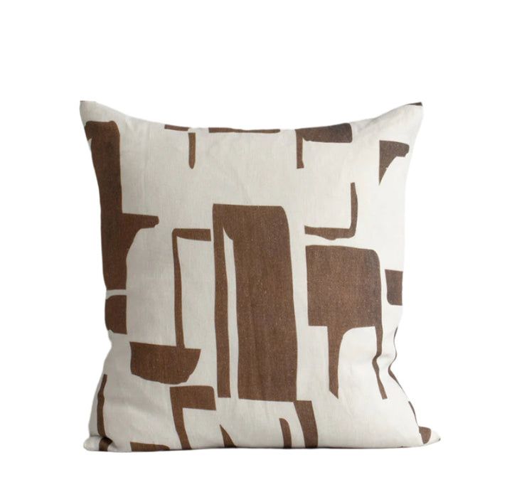 Elle Cushion - Coffee Bean