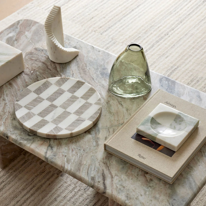 Sachi Step Sculpture White