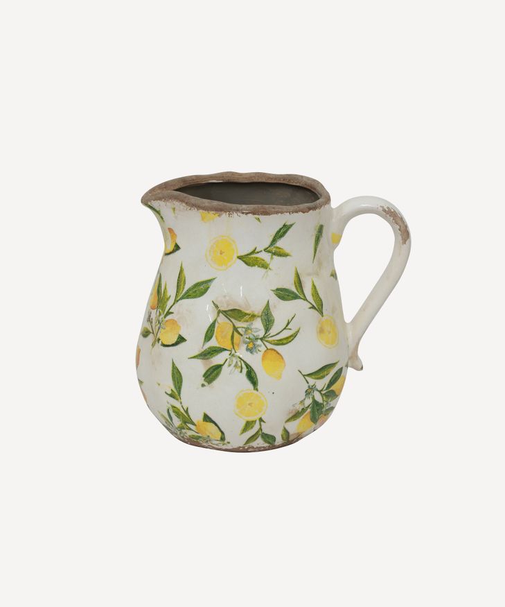 Botanical Lemon Jug - Short