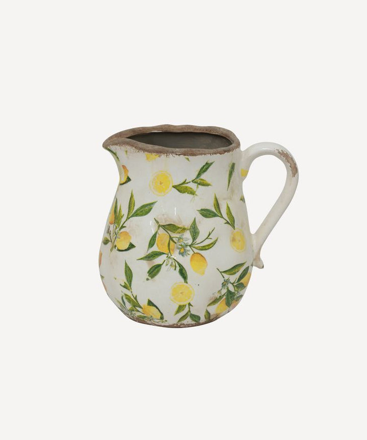 Botanical Lemon Jug - Short