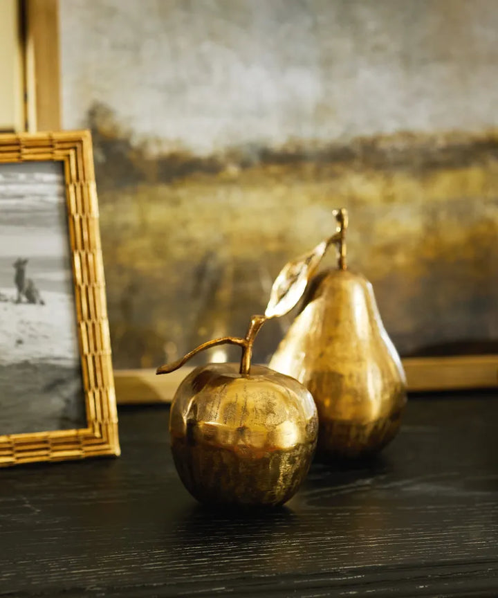 Decorative Gold Apple