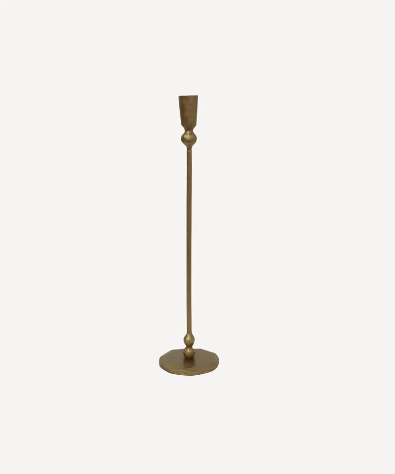 Eddie Gold Candle Holder - Large