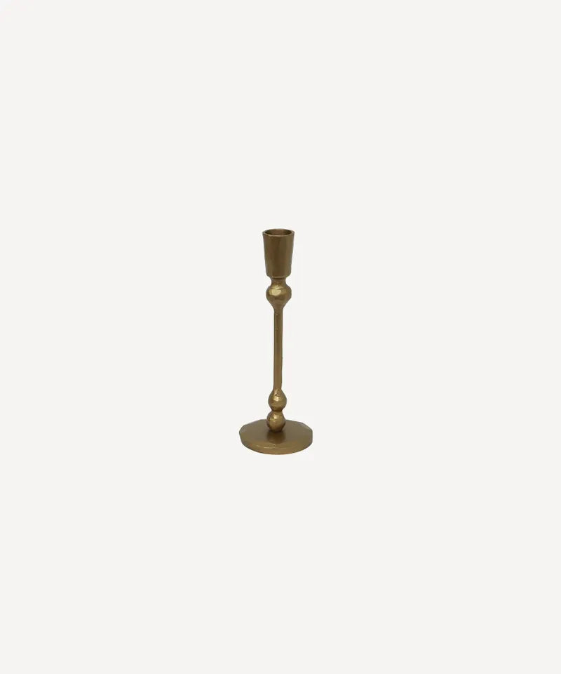 Eddie Gold Candle Holder - Small