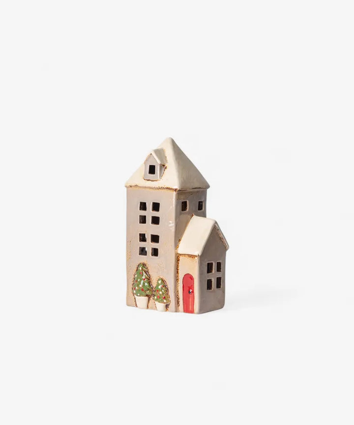 Alsace Tea Light Parish Christmas Stone