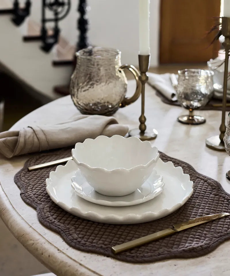 Rena Quilted Placemat - Brown