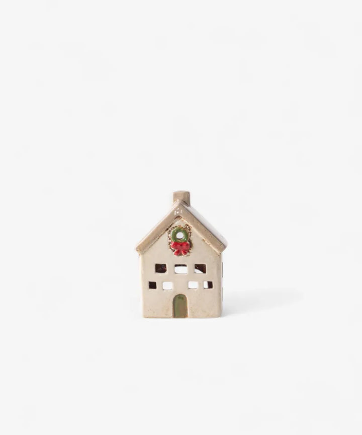 Alsace Tea Light Villa Christmas Stone