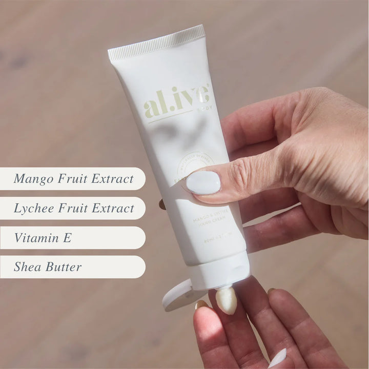 Al.ive Body Handcream- Mango and Lychee