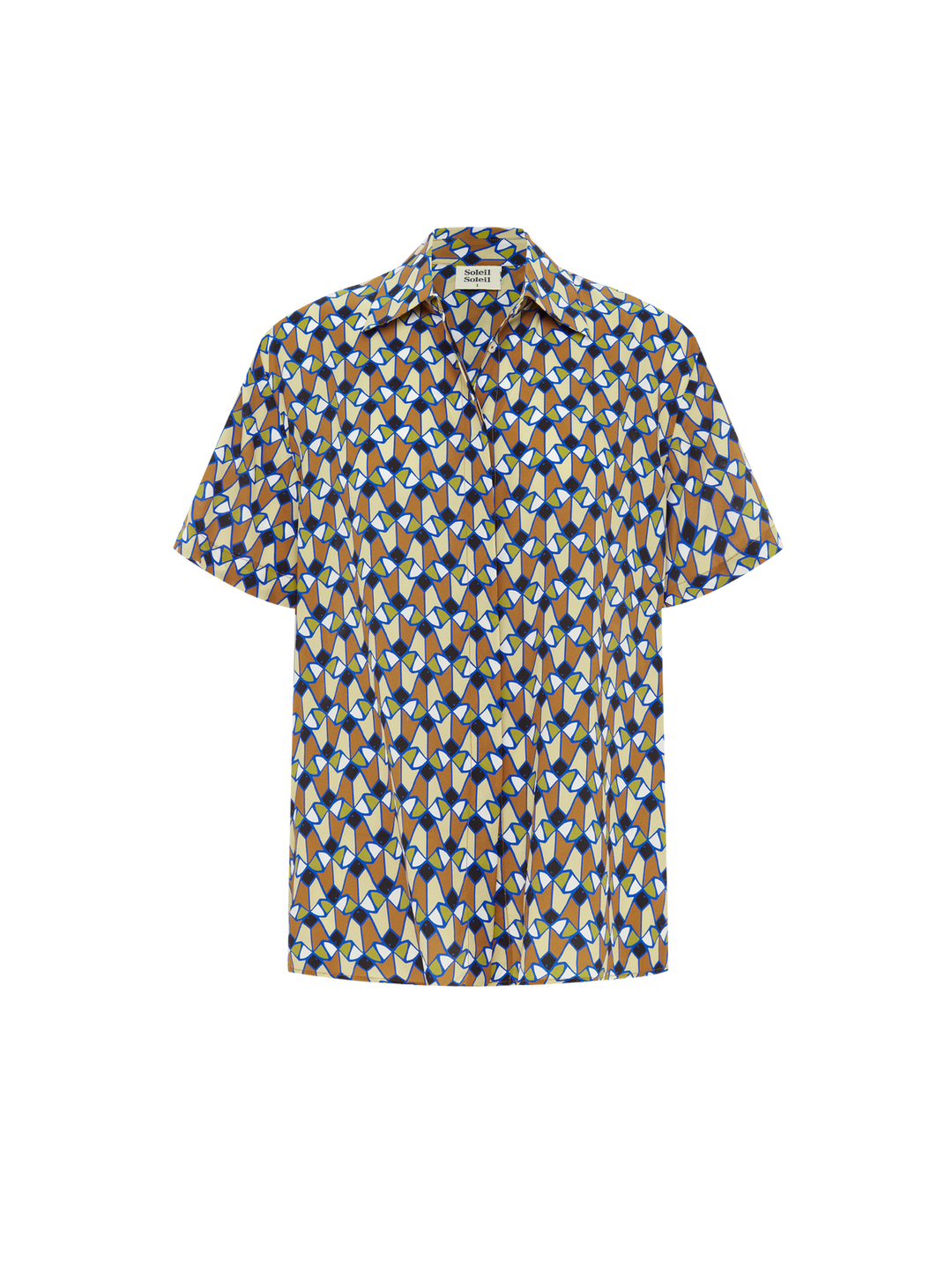 Isla Shirt - Herring Silk