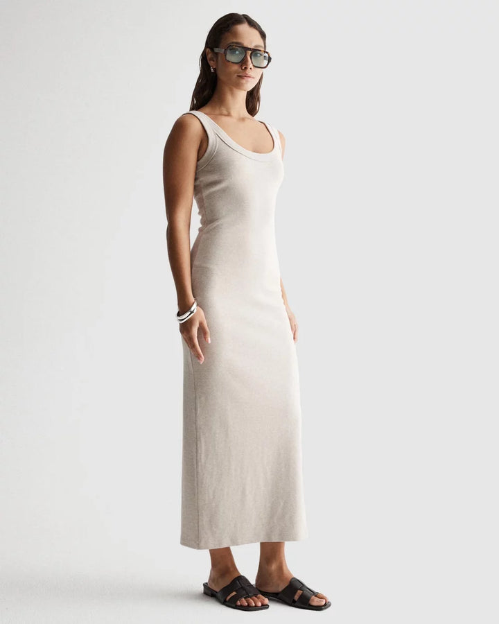 Sienna Tank Dress - Oat Marle