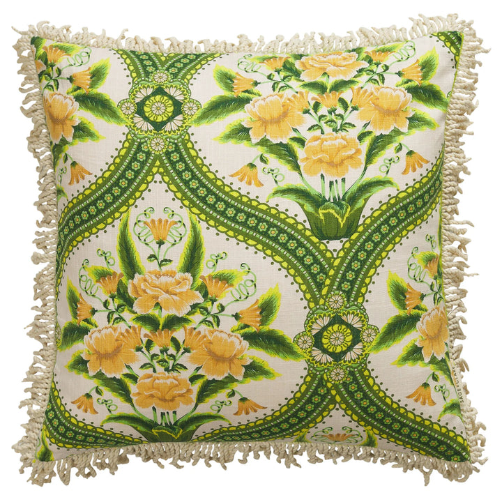 Margaret Fringe Cushion - La Palma
