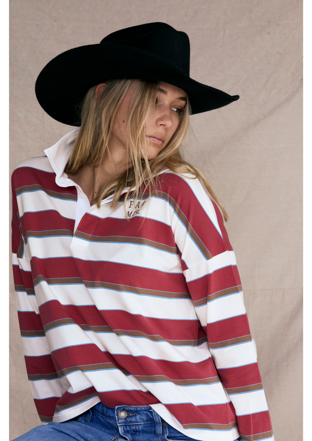 FAR MER Jersey Red/White