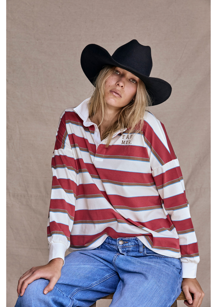 FAR MER Jersey Red/White