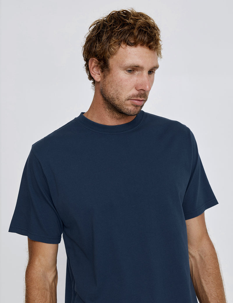 Heavy weight tee Navy