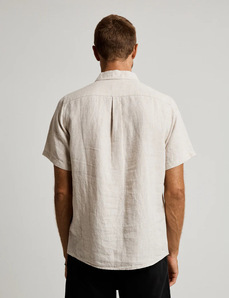 Linen SS Shirt - Natural