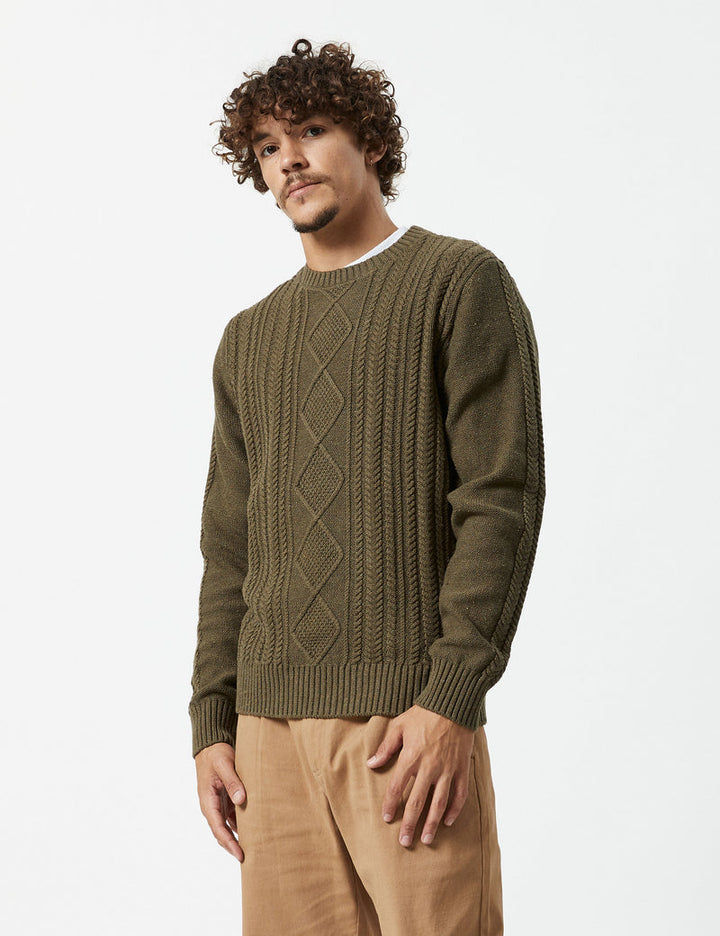 Oslo cable knit fatigue