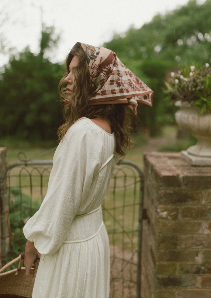 'Pistol + Petal' Bandana Scarf