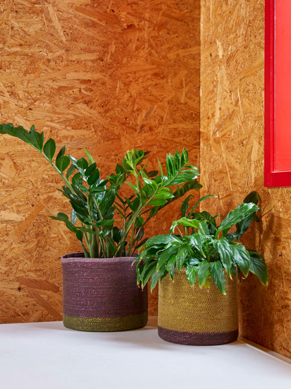 Pinto Storage Basket - Mulberry/Multi