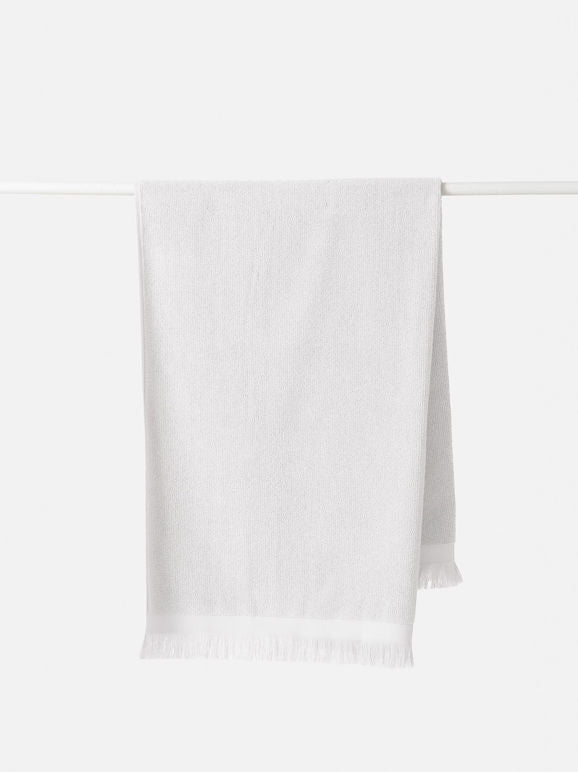 Ribbed Towel Range - White